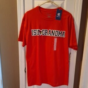 Champion Red ISU Grandma Short Sleeve Tee